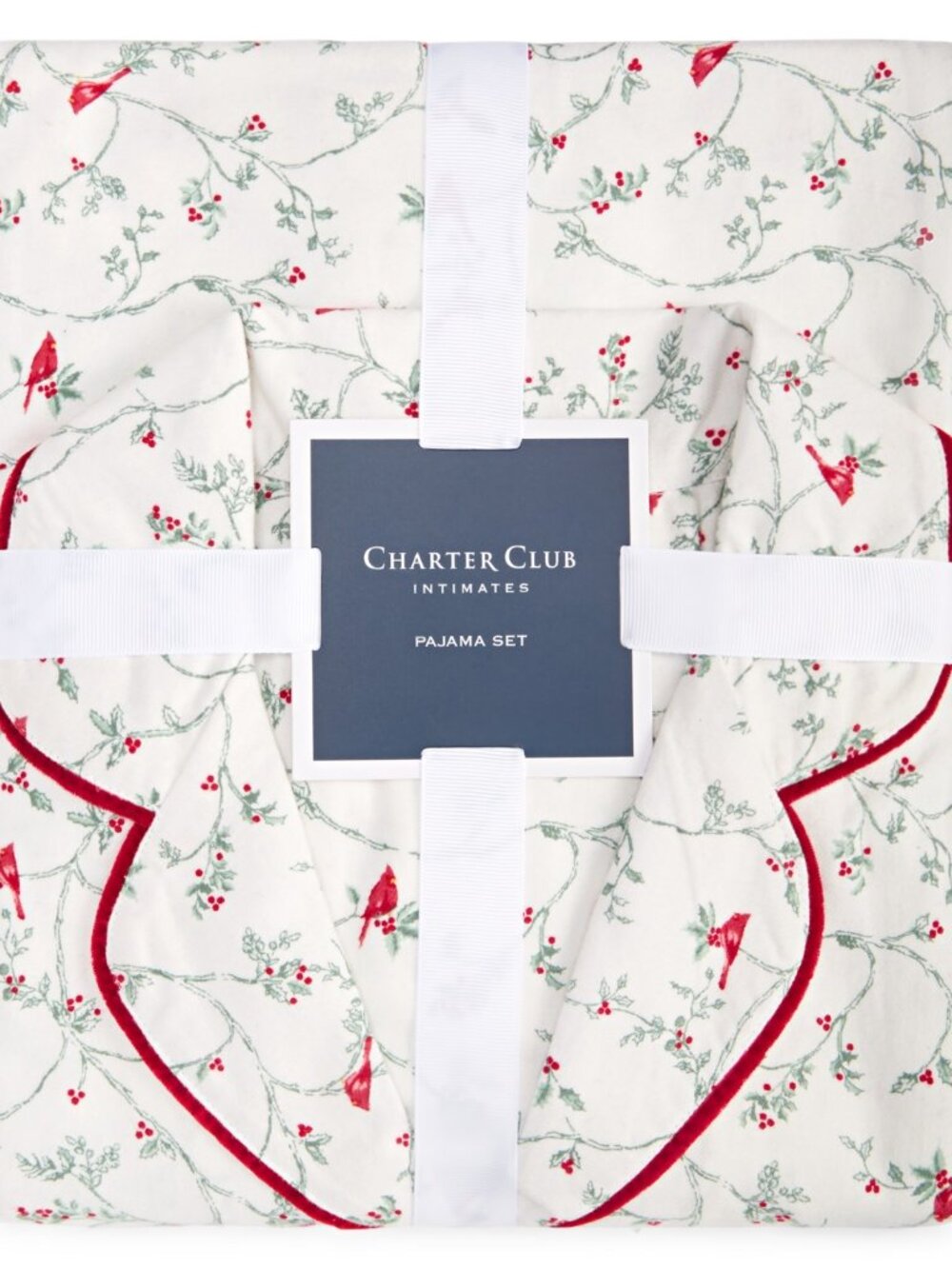 #1743 Charter Club Women's 2-Pc. Cotton Flannel Packaged Pajamas Set - Picture 5 of 5
